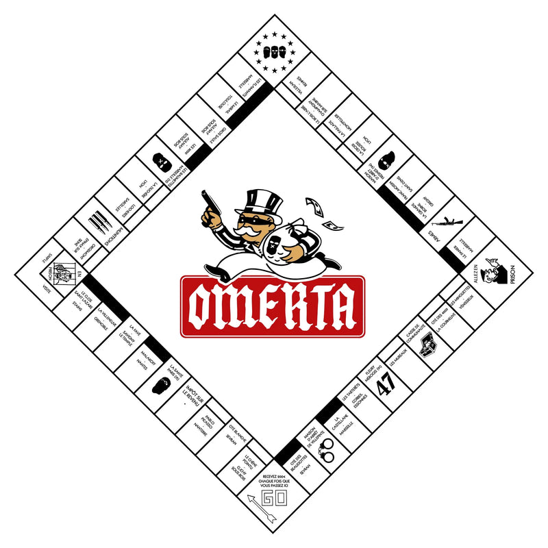 Tee-Shirt Monopoly four - Omerta47