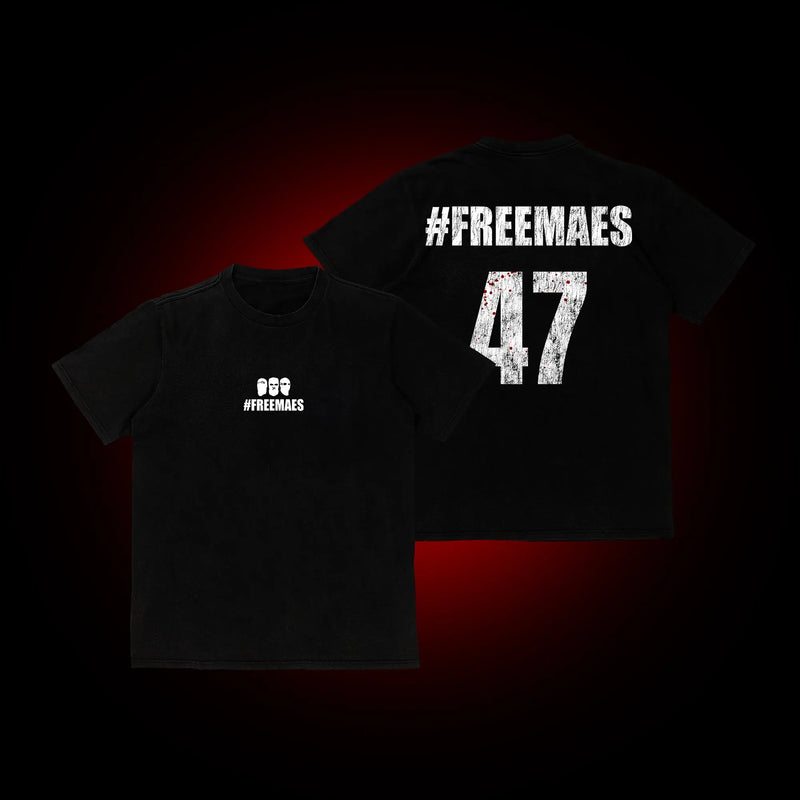 Tee-Shirt #FREEMAES - Omerta47