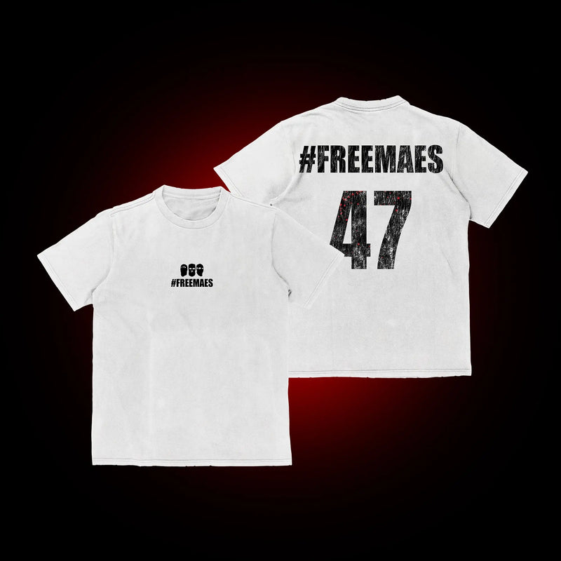 Tee-Shirt #FREEMAES - Omerta47